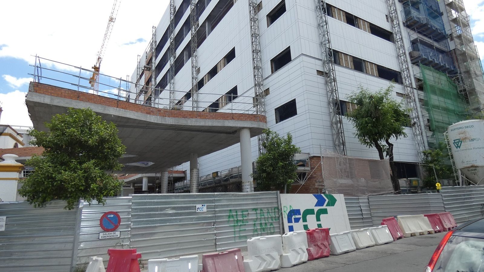 Una vista del nuevo Hospital San Juan de Dios, en Nervión.