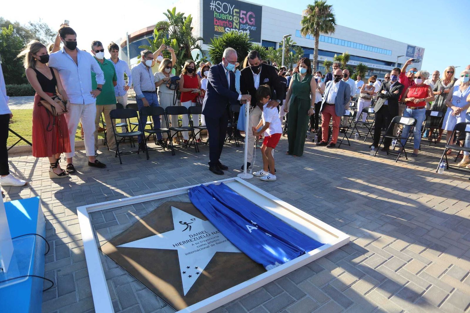 Daniel Hierrezuelo ya está en el Paseo de las Estrellas