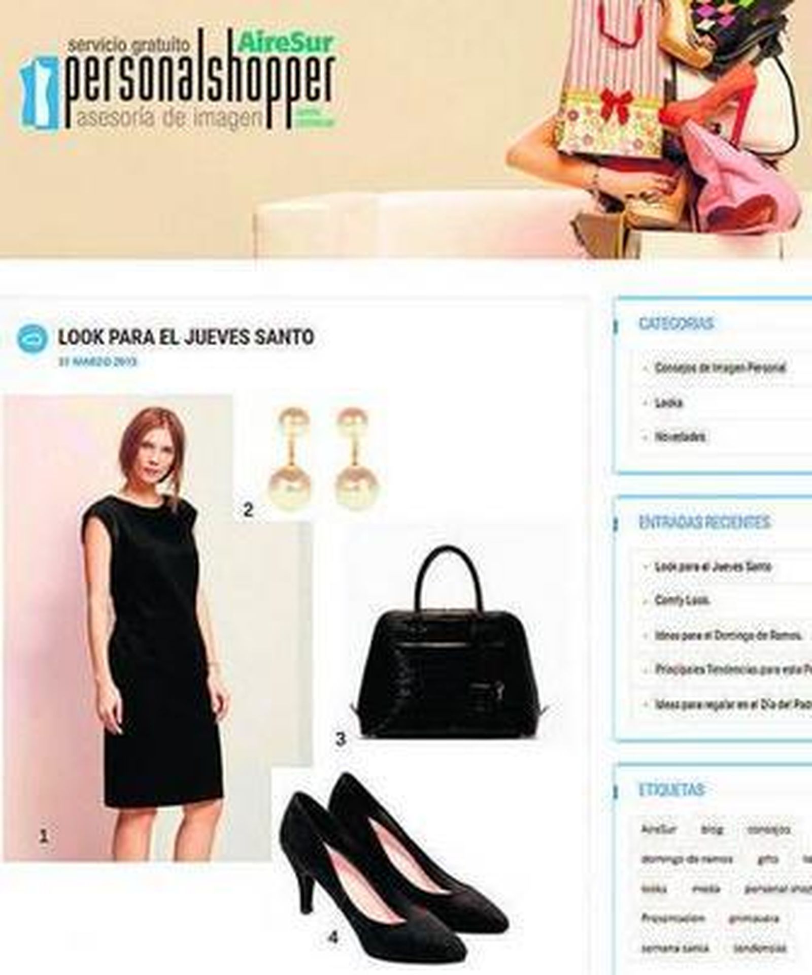 Salir a internet: El centro comercial AireSur lanza un blog de tendencias