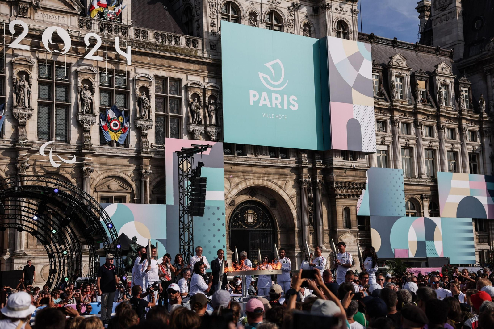 Las fotos de la inauguración de los Paralímpicos París 2024