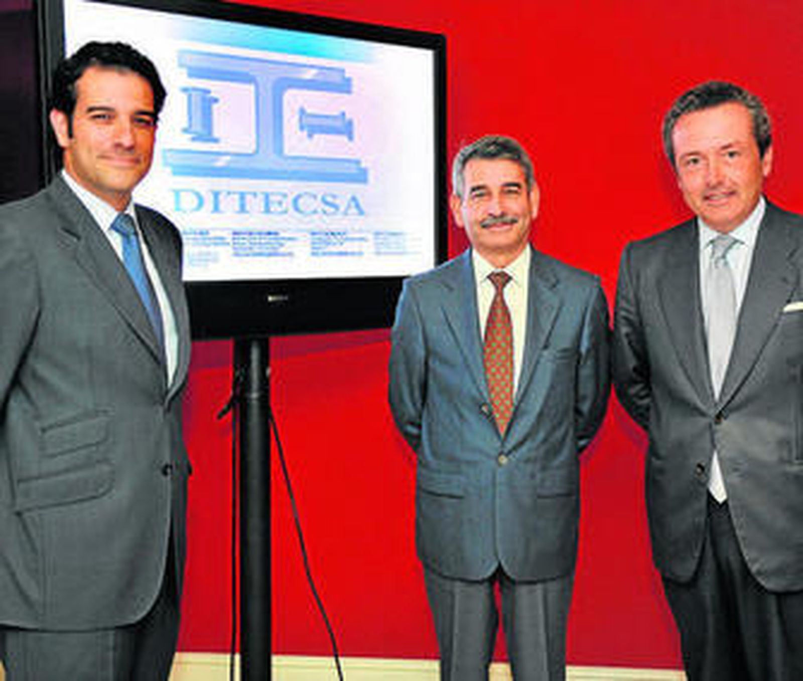 Antonio Ortiz Palomares, Antonio Ortiz Romero y Gonzalo Madariaga.