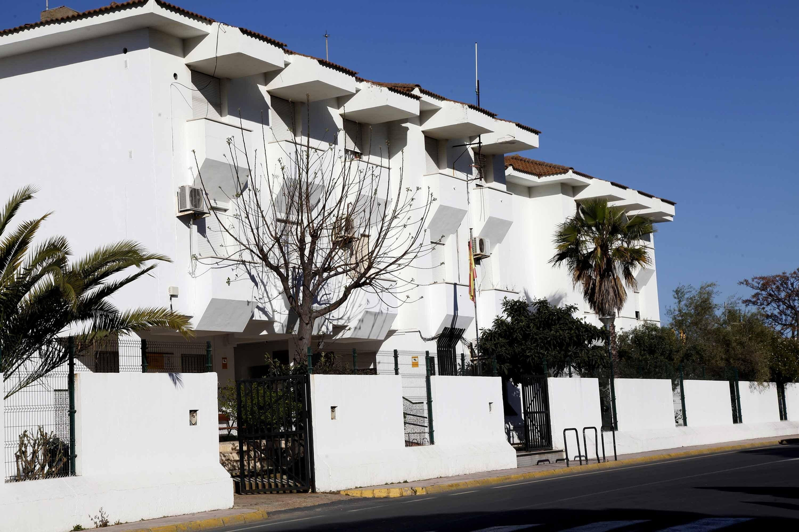 Casa Cuartel de la Guardia Civil en Punta Umbría.