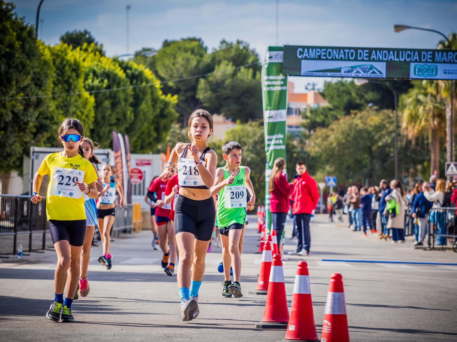 San Fernando acoge el Campeonato de Andalucía de Marcha en Ruta: las imágenes