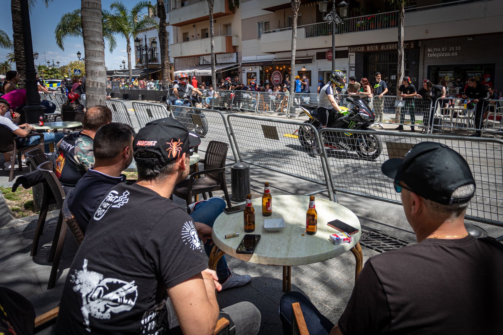 Imágenes de la motorada en El Puerto