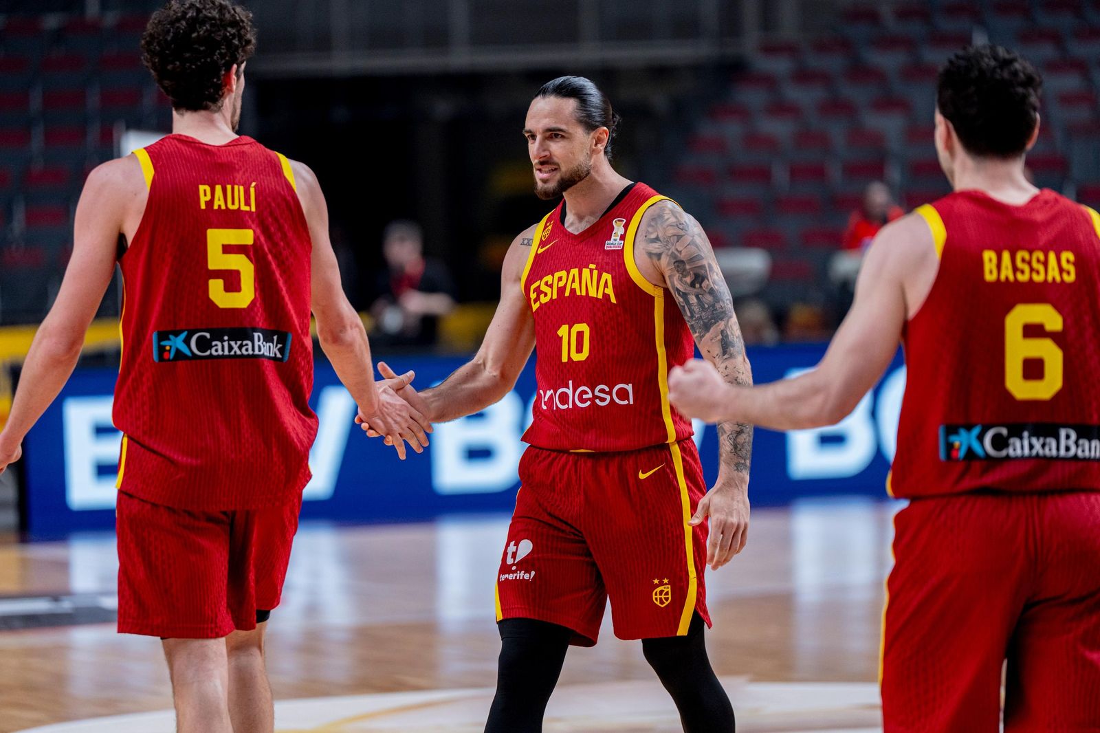Las mejores fotos del Ucrania-España de baloncesto