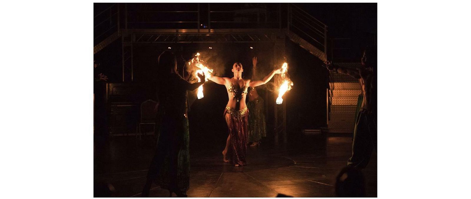 Uno de los números del espectáculo 'Descaro'.