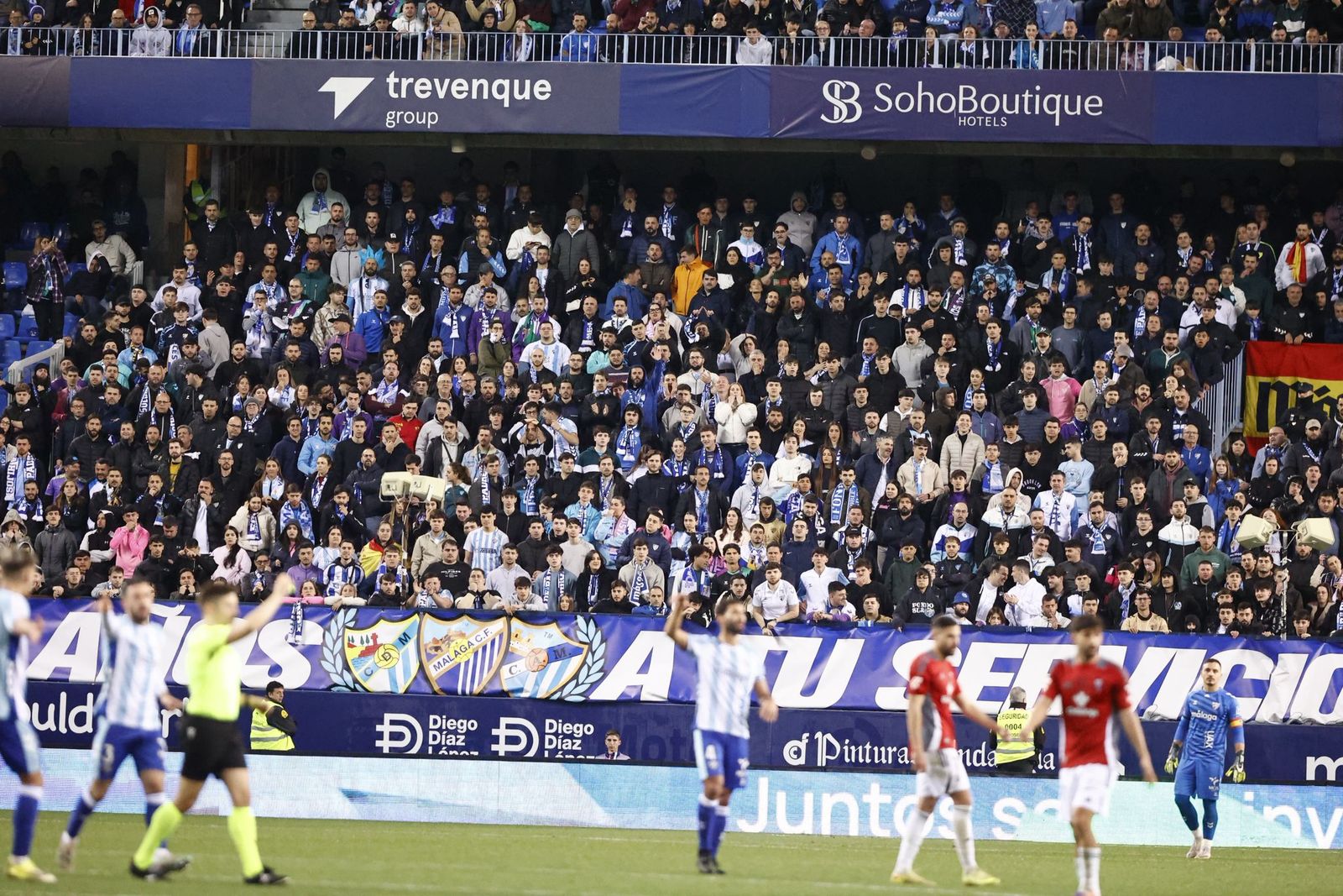 Búscate en La Rosaleda en el Málaga CF-Albacete
