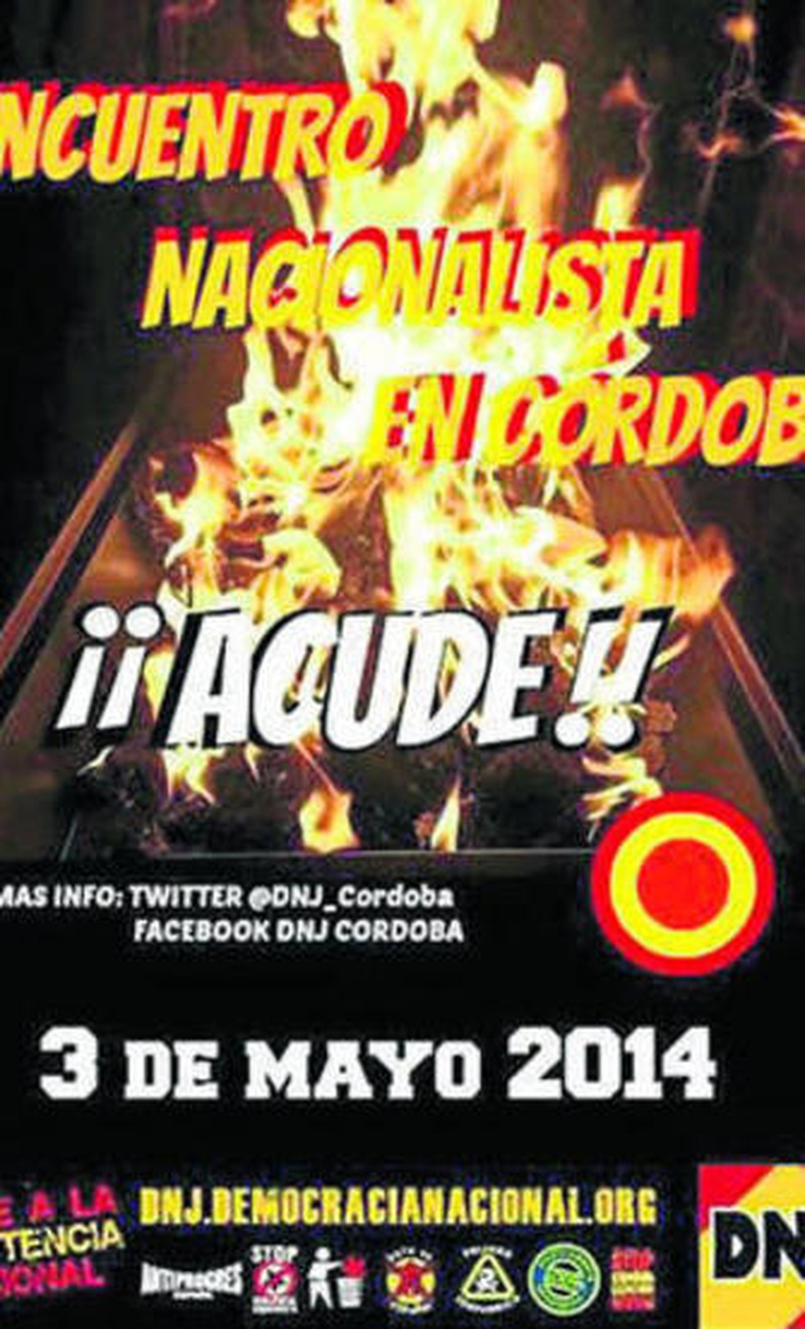 Cartel anunciador del encuentro.