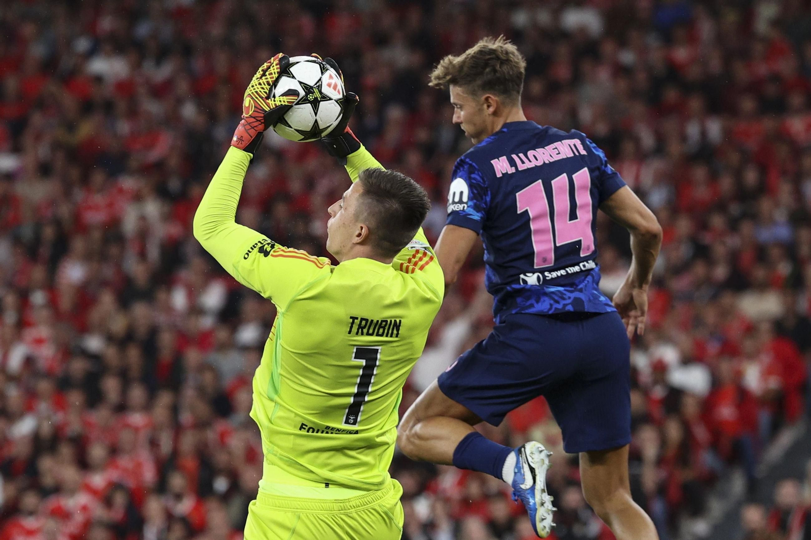 Las fotos del Benfica-Atlético de Madrid