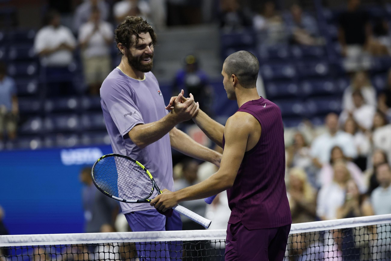 Las fotos del nuevo 'look' de Alcaraz en el Open USA