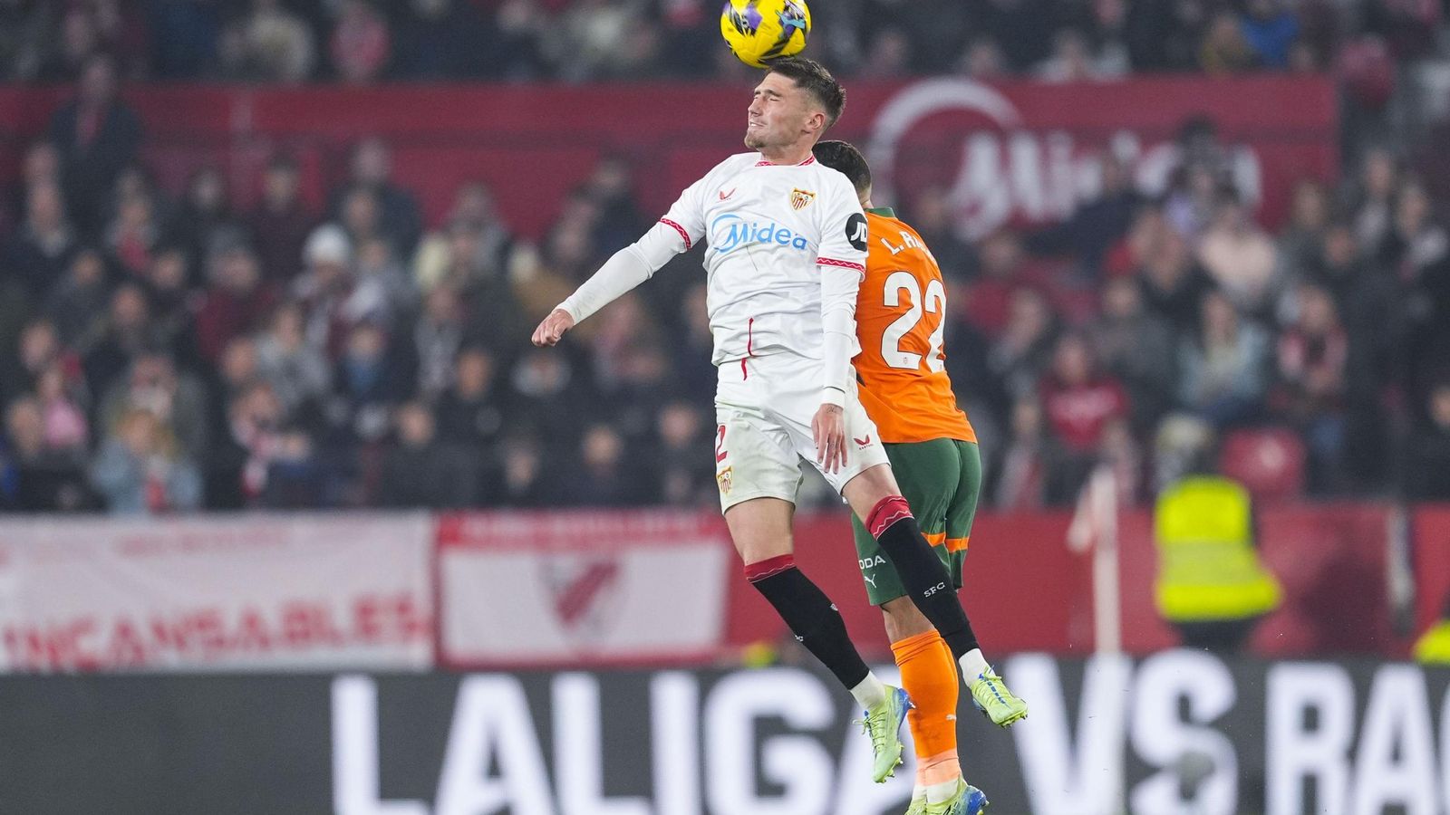 Las mejores imágenes del partido Sevilla - Valencia