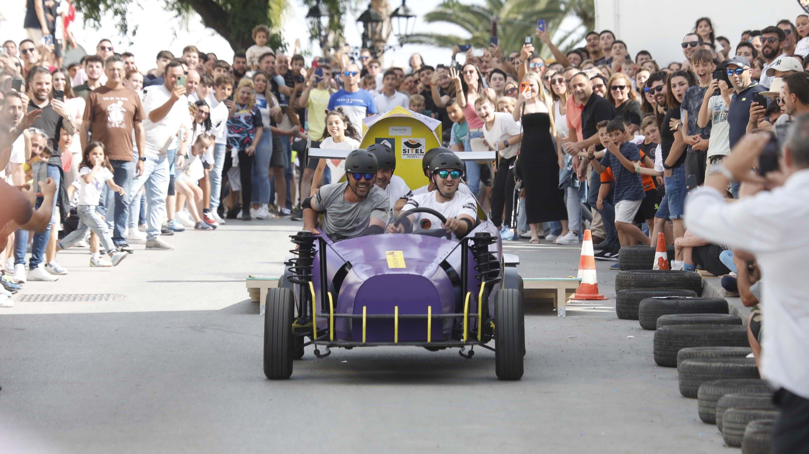 Fotos de la carrera de coches locos de preferia en Tesorillo.