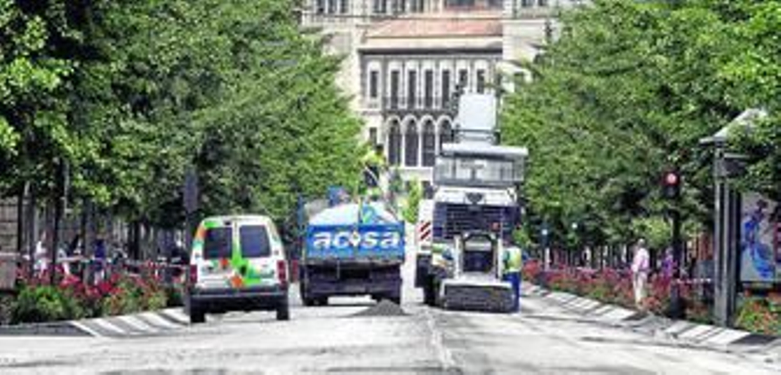 El paso de vehículos volverá a permitirse a partir de las 07:00 horas de hoy.