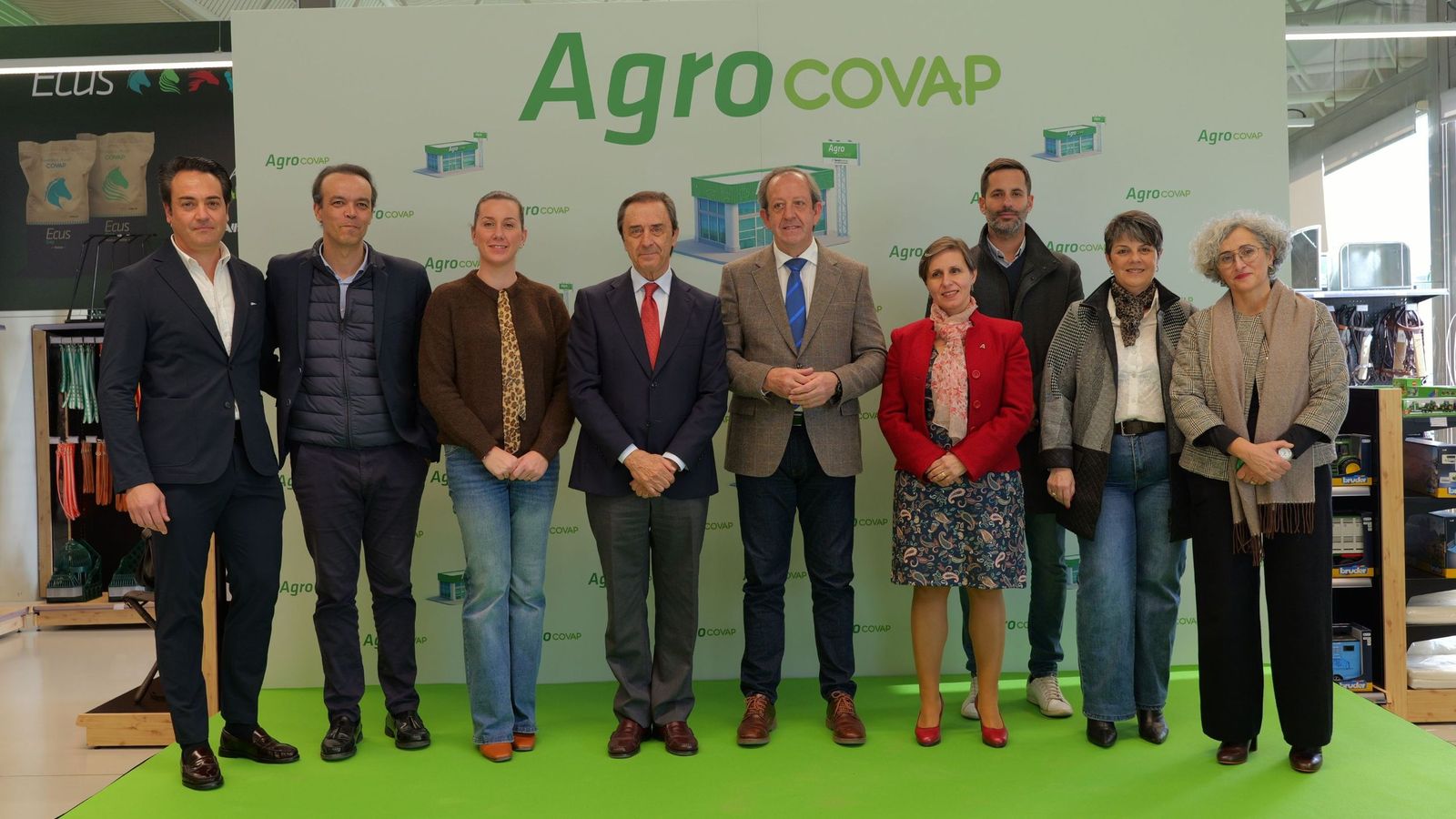 Covap inaugura en Andújar un nuevo centro logístico y comercial