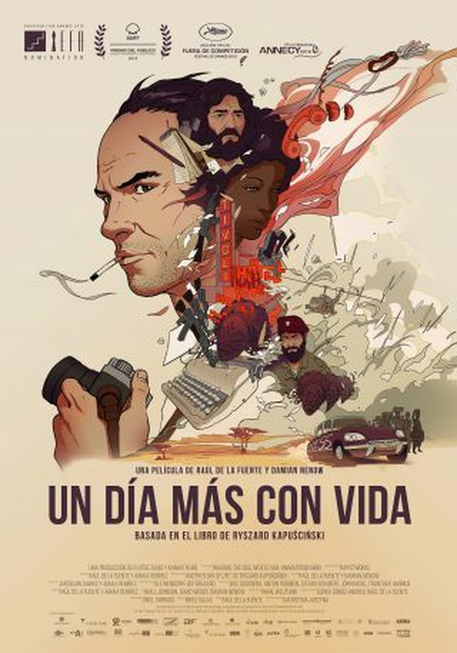 Cartel anunciado de la película.