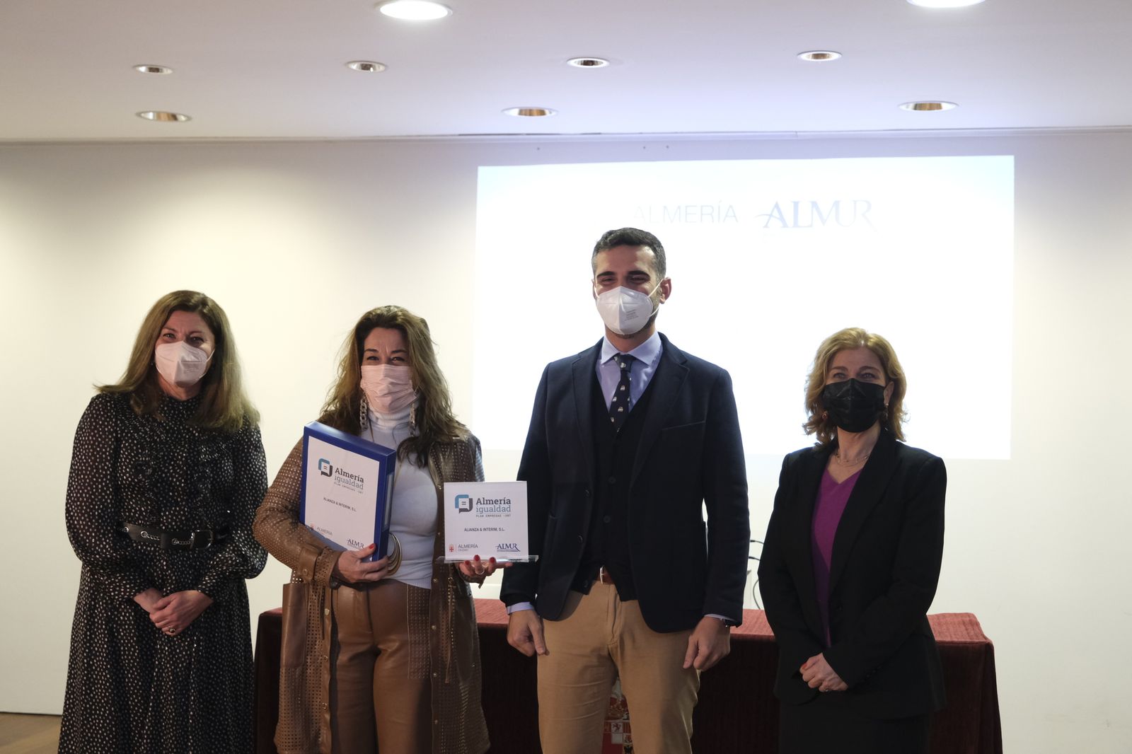 Entrega de distinciones a empresas almerienses que instauran la igualdad entre sus trabajadores