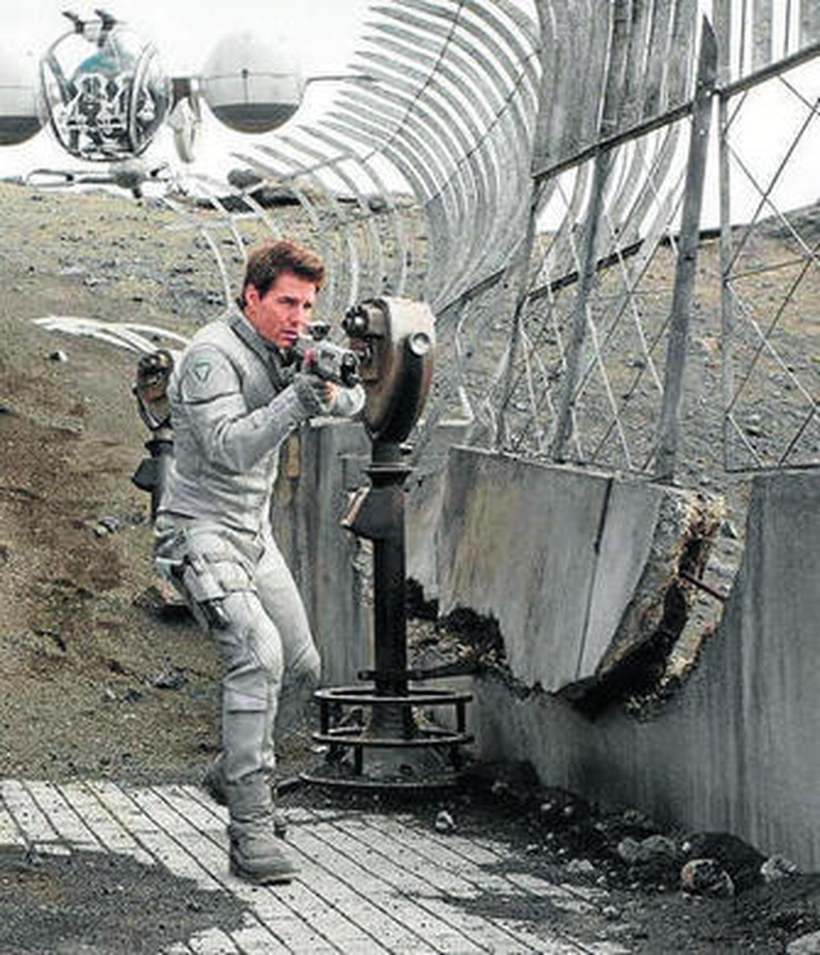 Tom Cruise protagoniza esta historia de ciencia-ficción hecha a su medida.