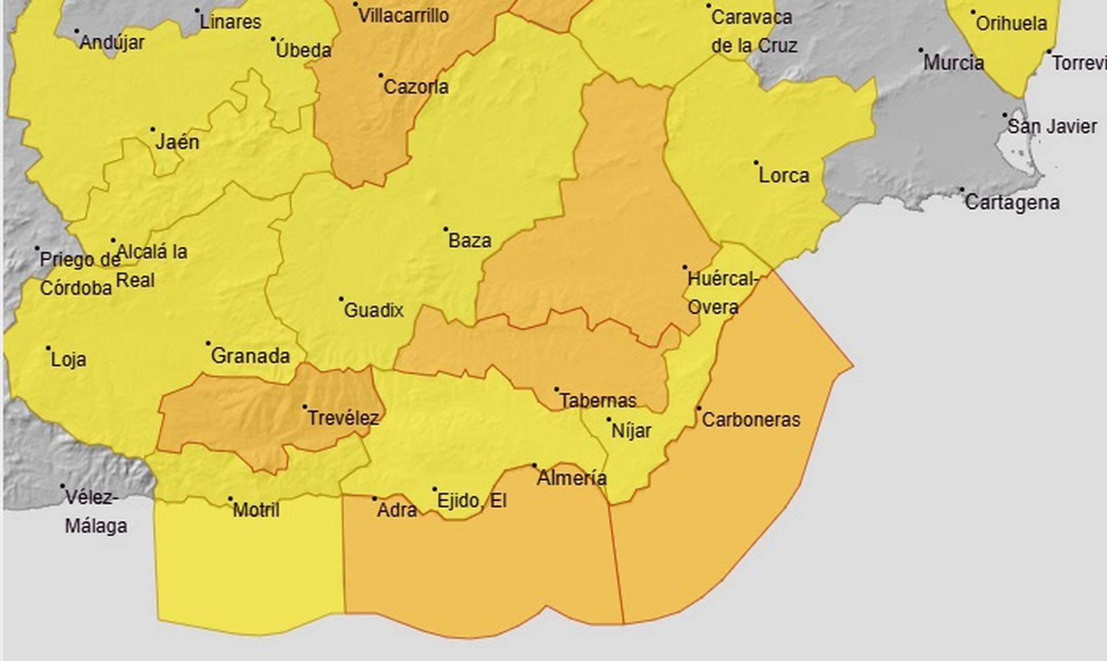 La Aemet reactiva el aviso naranja por fuertes rachas de viento en varias comarcas.