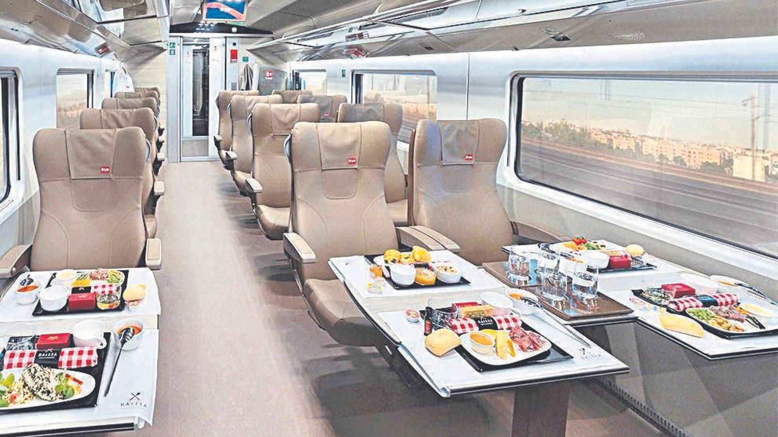 Los trenes de iryo son eléctricos de última generación fabricados con materiales reciclables