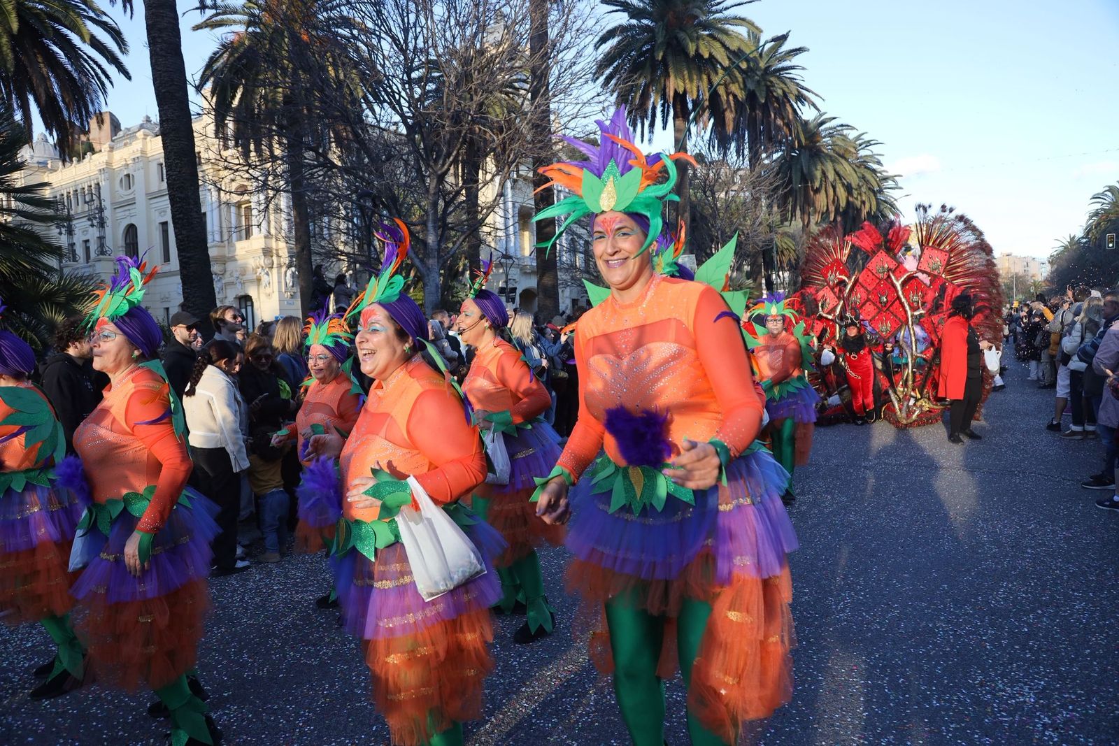 El Gran Desfile del Carnaval de Málaga, en imágenes
