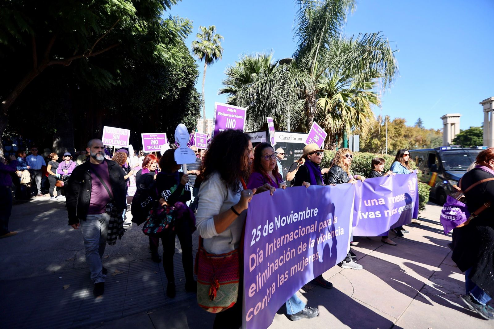 Todas las fotos que deja la manifestación del 25N