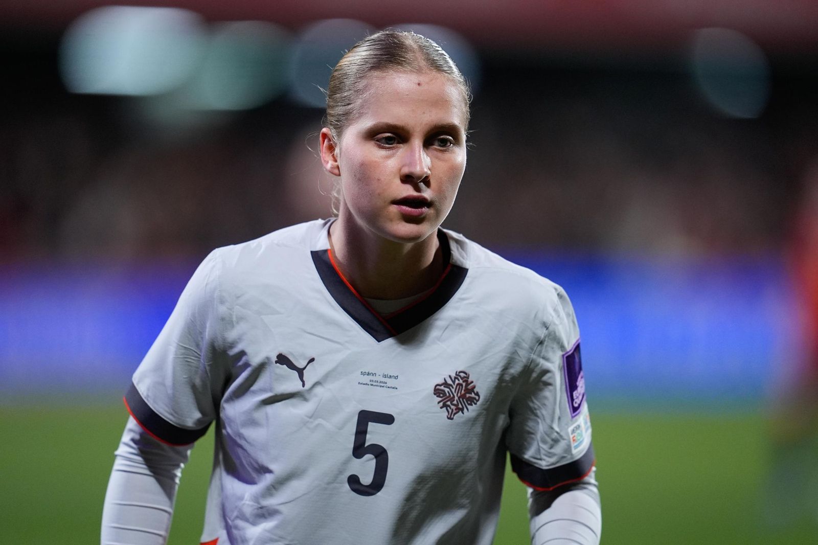 Las fotos del España-Islandia de fútbol femenino