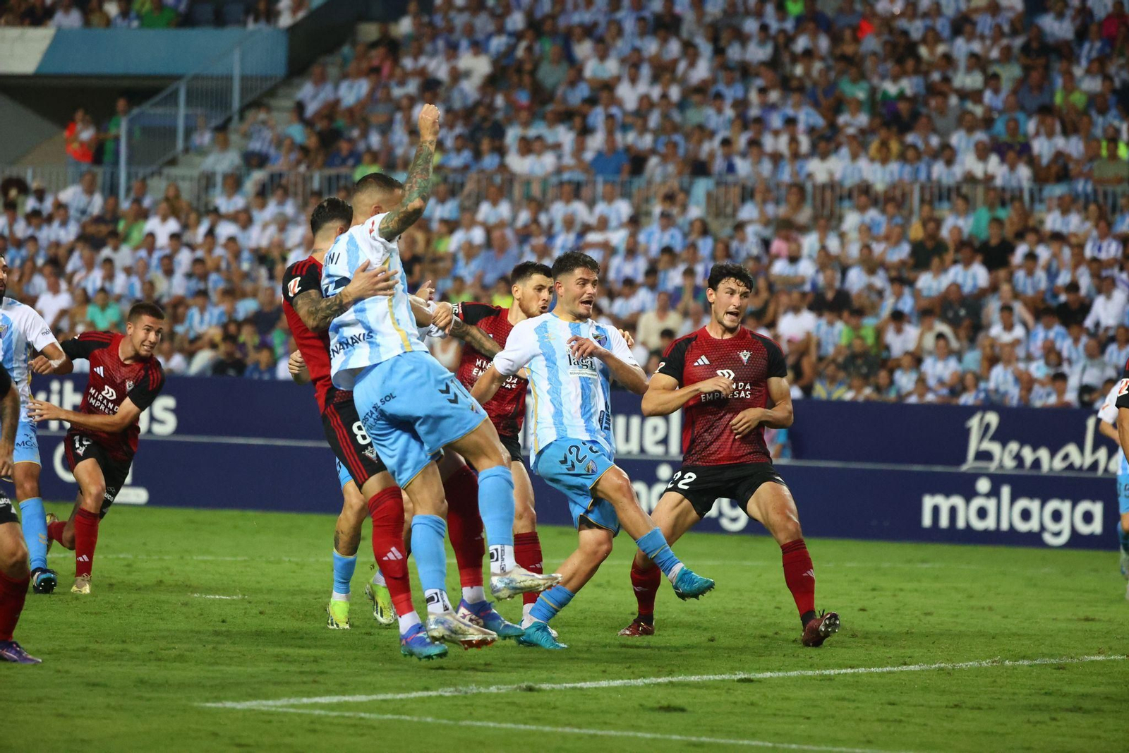 Las fotos del Málaga CF - Mirandés