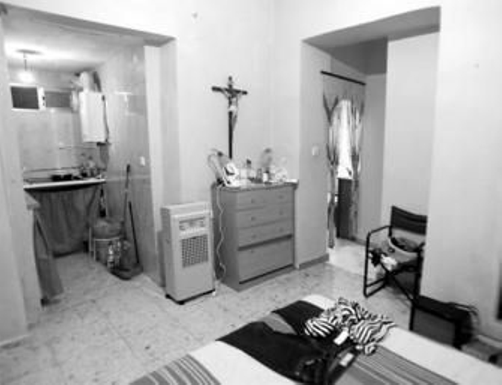 Una de las infraviviendas existentes en el número 4 de la calle San Roque, en Santa María.