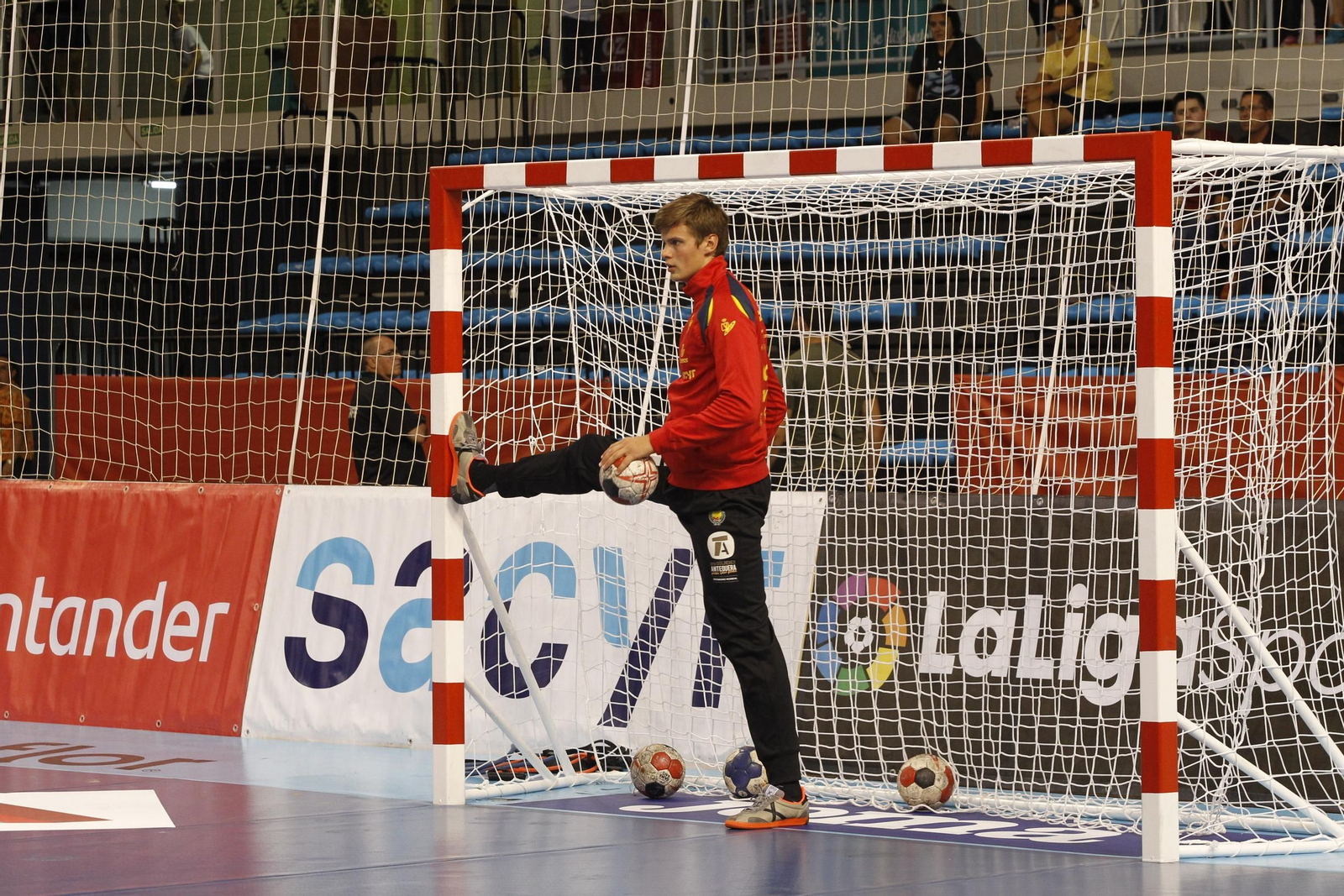 Fotogalería España-Suecia. Balonmano. Palacio Juegos Mediterráneos. Almería