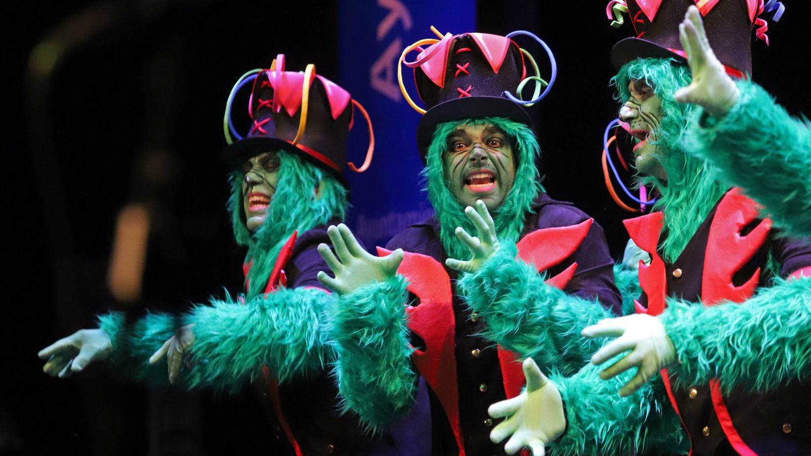 El Gring 'Pesadilla antes de Carnaval'. Chirigota de La Línea