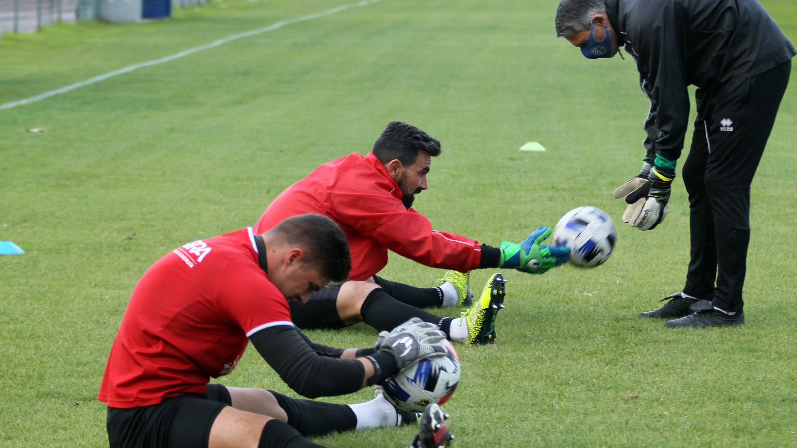 Entreno del Xerez DFC en el campo 'Pepe Ravelo'