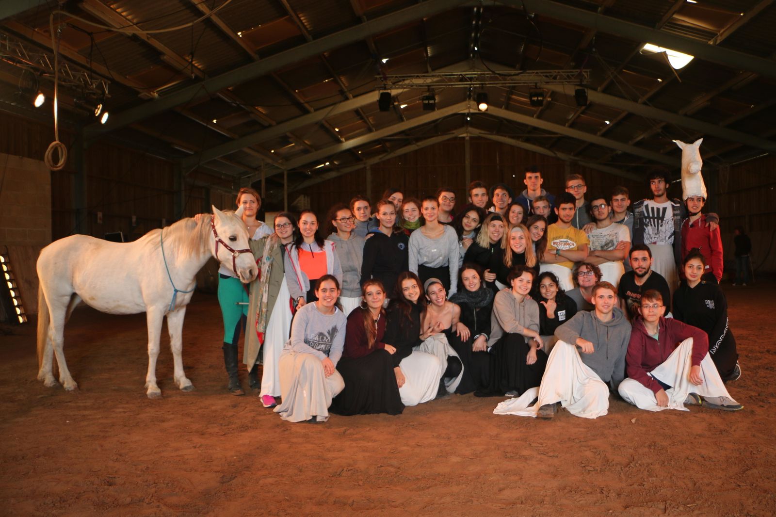 Imagen de grupo de los alumnos participantes en el proyecto.