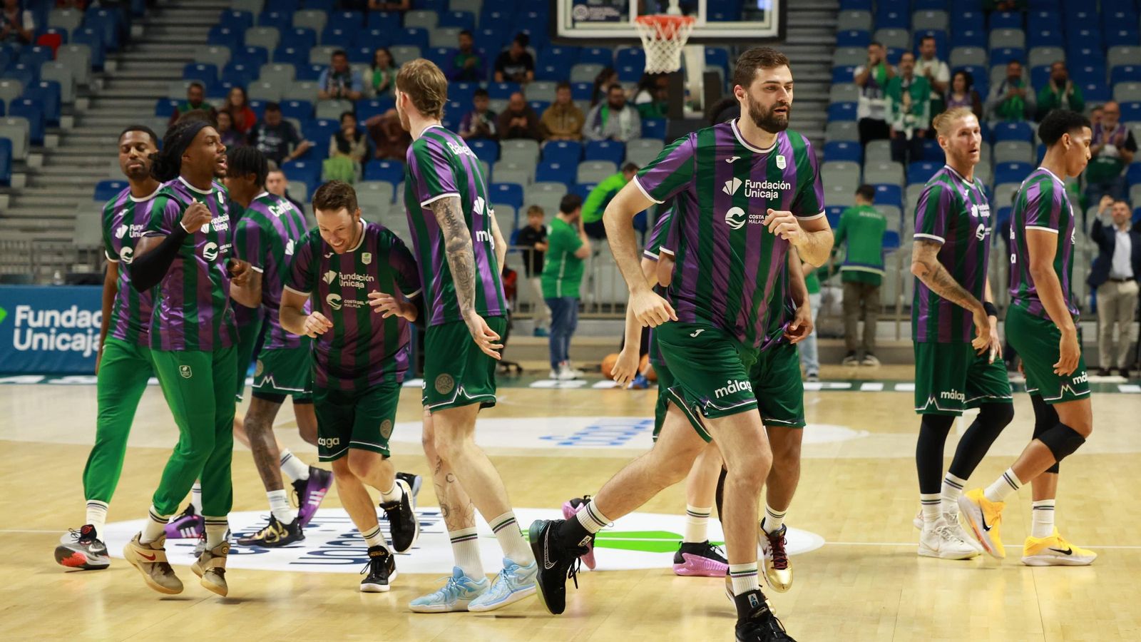 El Unicaja-Reggiana, en fotos
