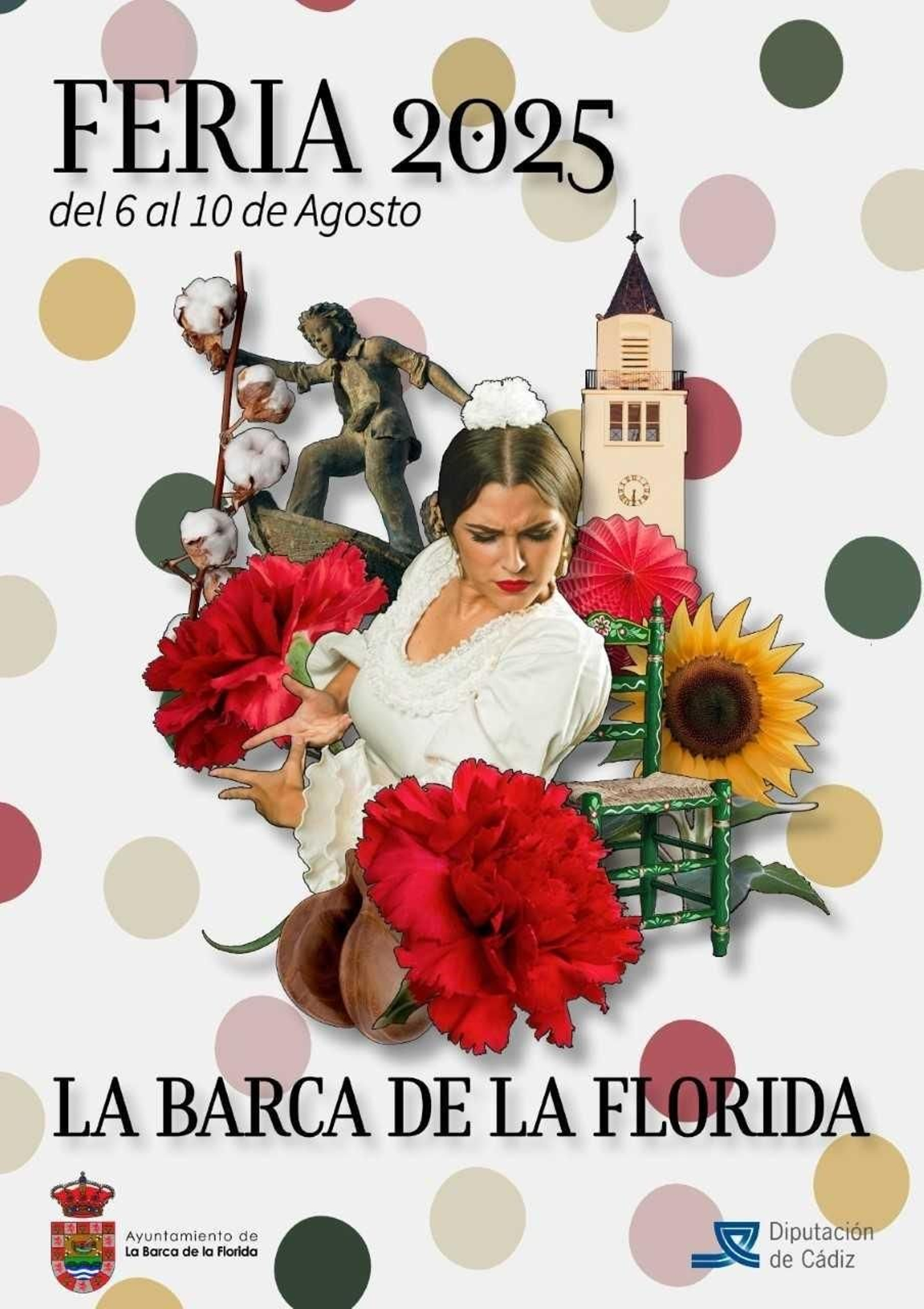 Cartel de la Feria de La Barca de la Florida 2025