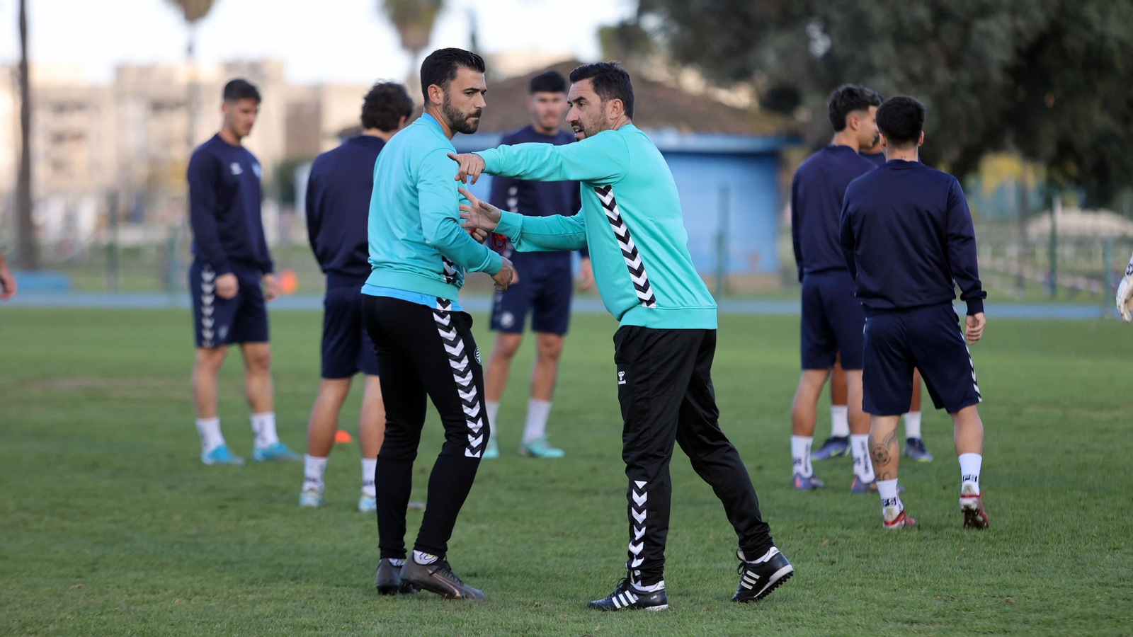 Primer entrenamiento de Antonio Fernández Rivadulla al mando del Xerez DFC