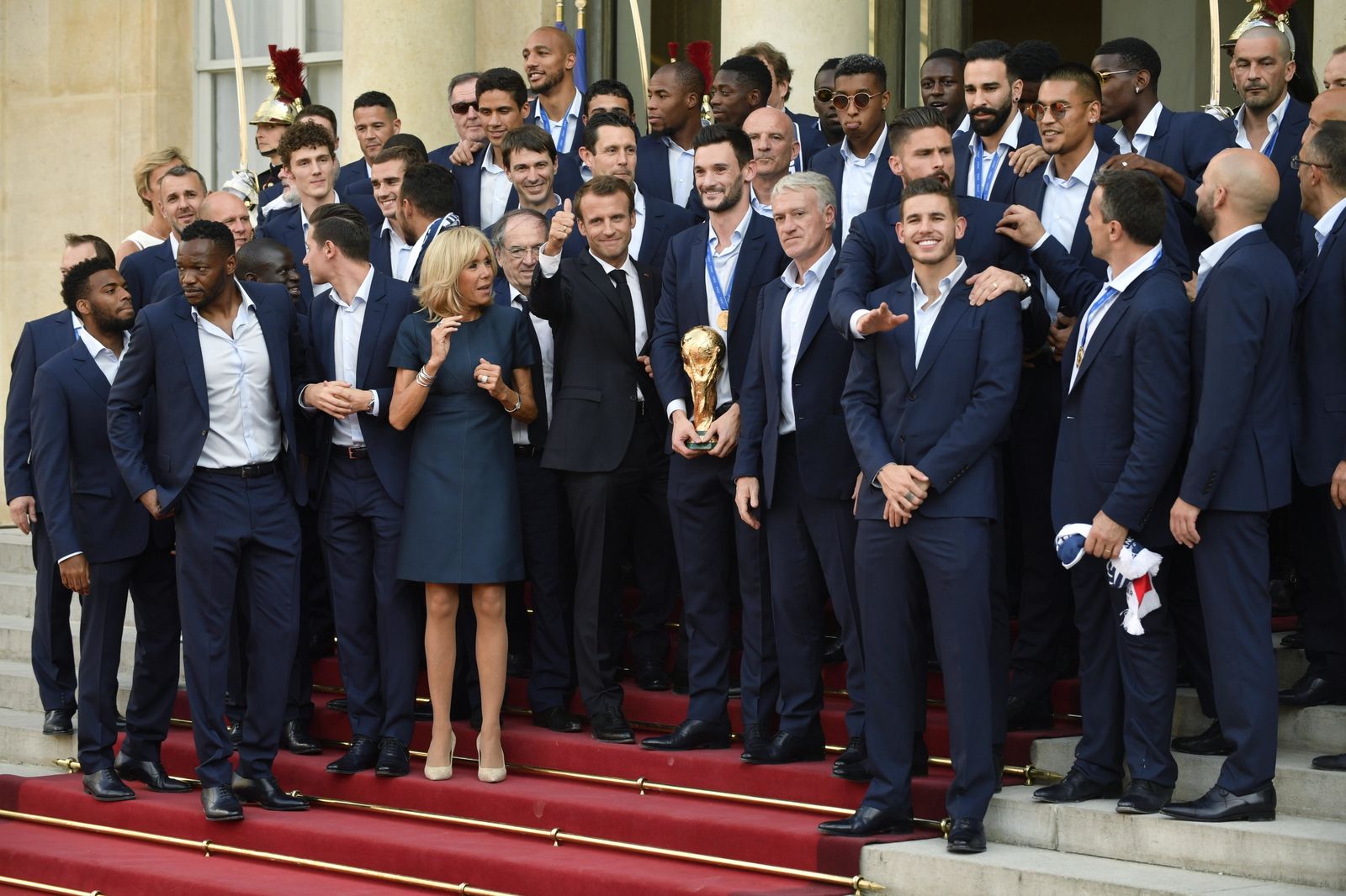 Francia celebra el triunfo de su selección en el Mundial