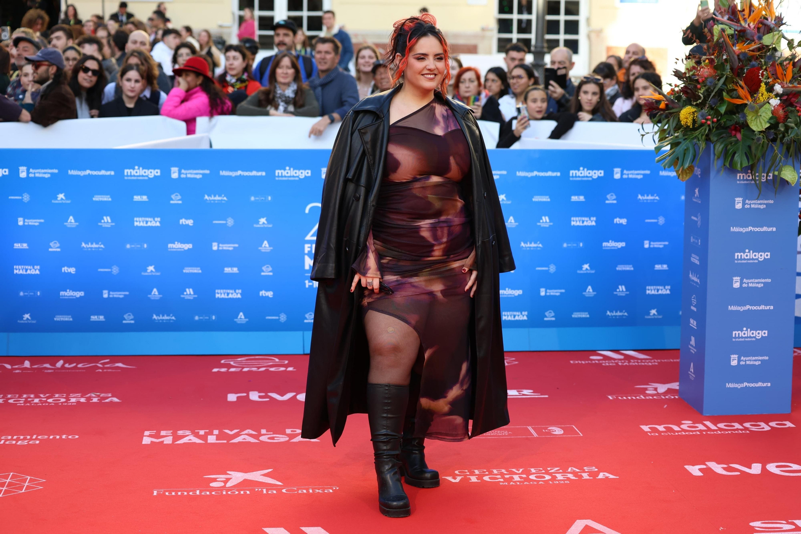 Los looks más llamativos de la alfombra roja del Festival de Málaga, en fotos