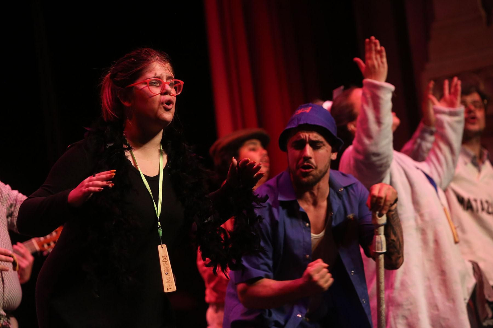 Cuarto día de preliminares del Carnaval Colombino en imágenes