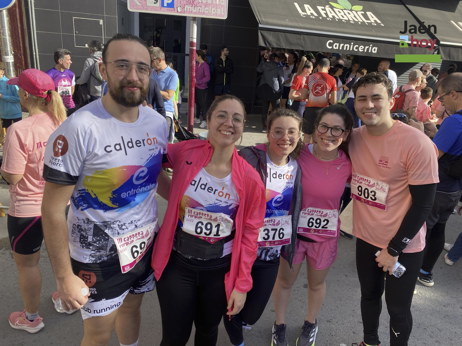 Carrera IES San Juan Bosco contra el cáncer.