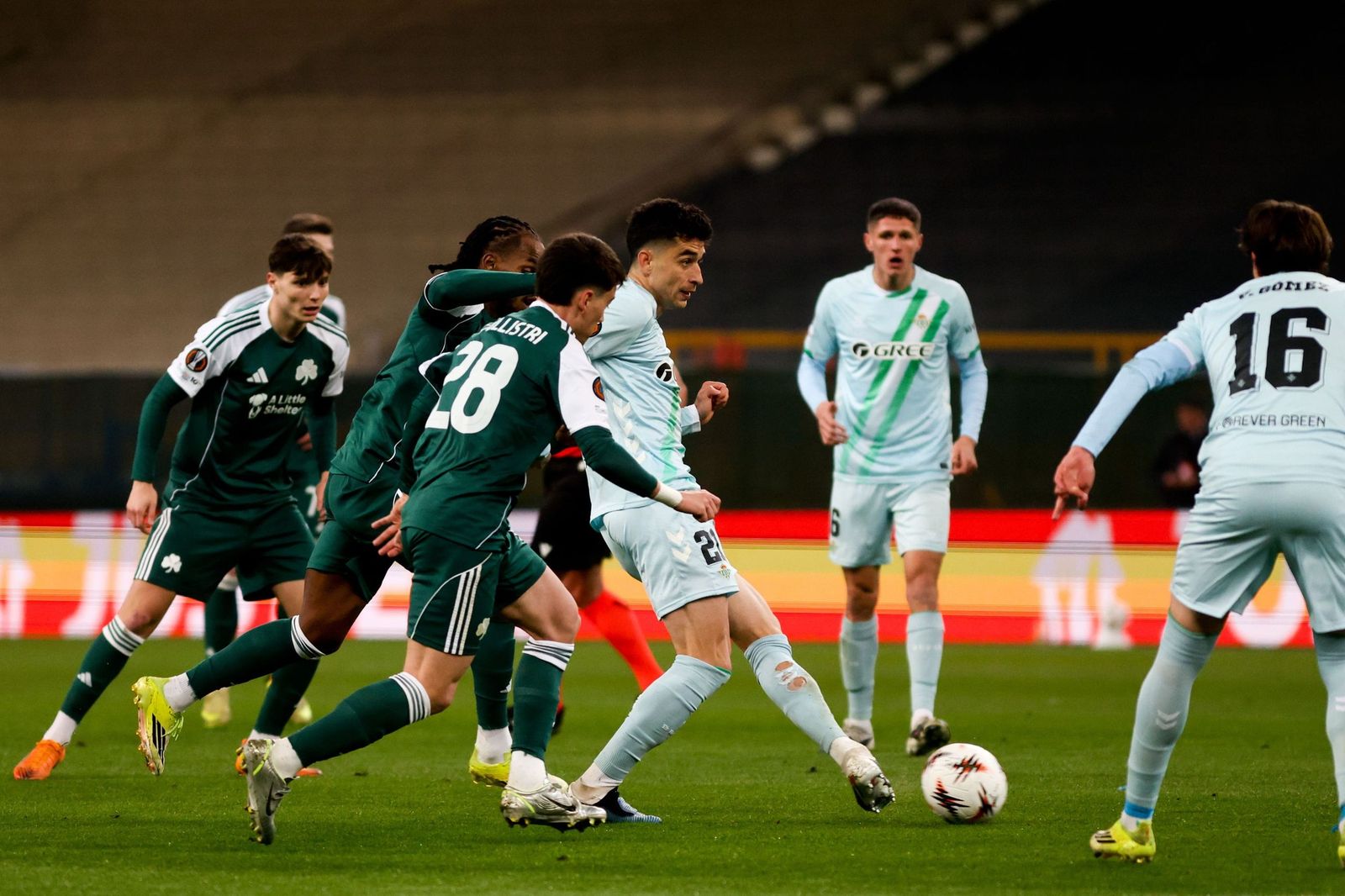 Las fotos del Panathinaikos-Betis