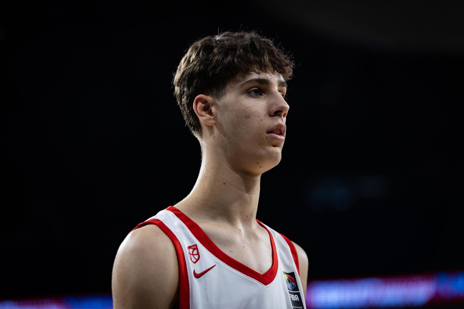 Del Pino, con la selección.