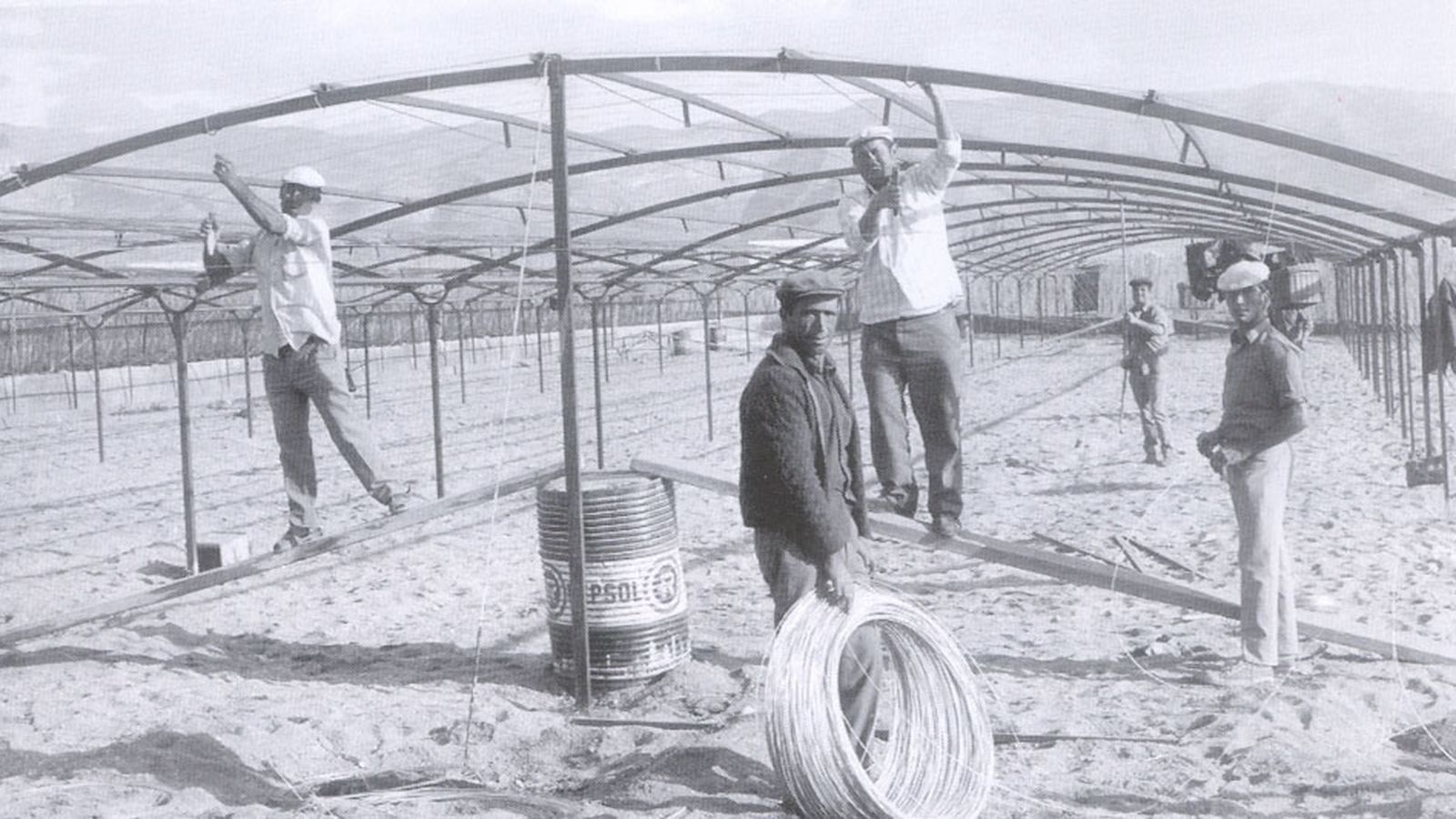 Construcción invernadero