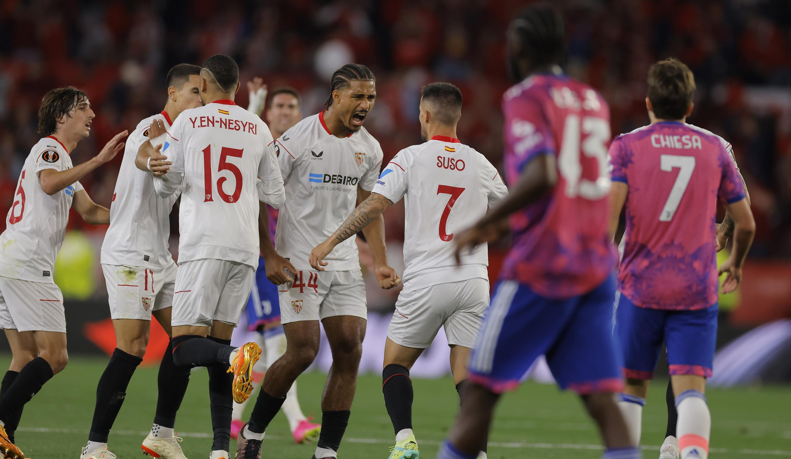 Las imágenes del Sevilla fc-Juventus