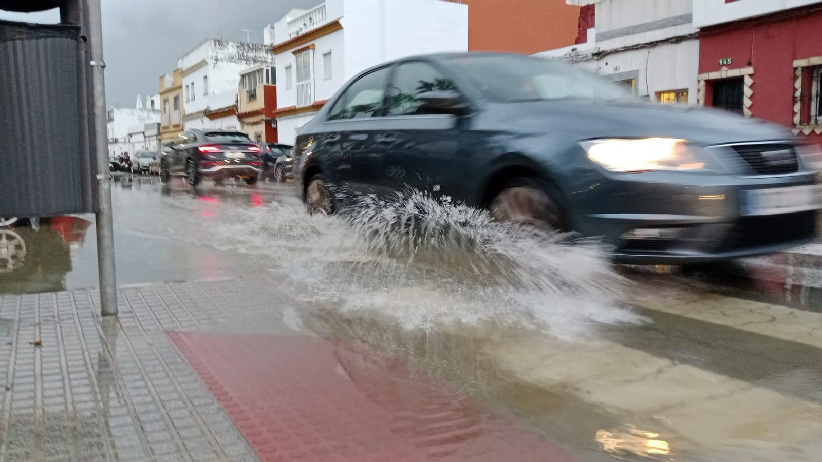Lluvias en San Fernando