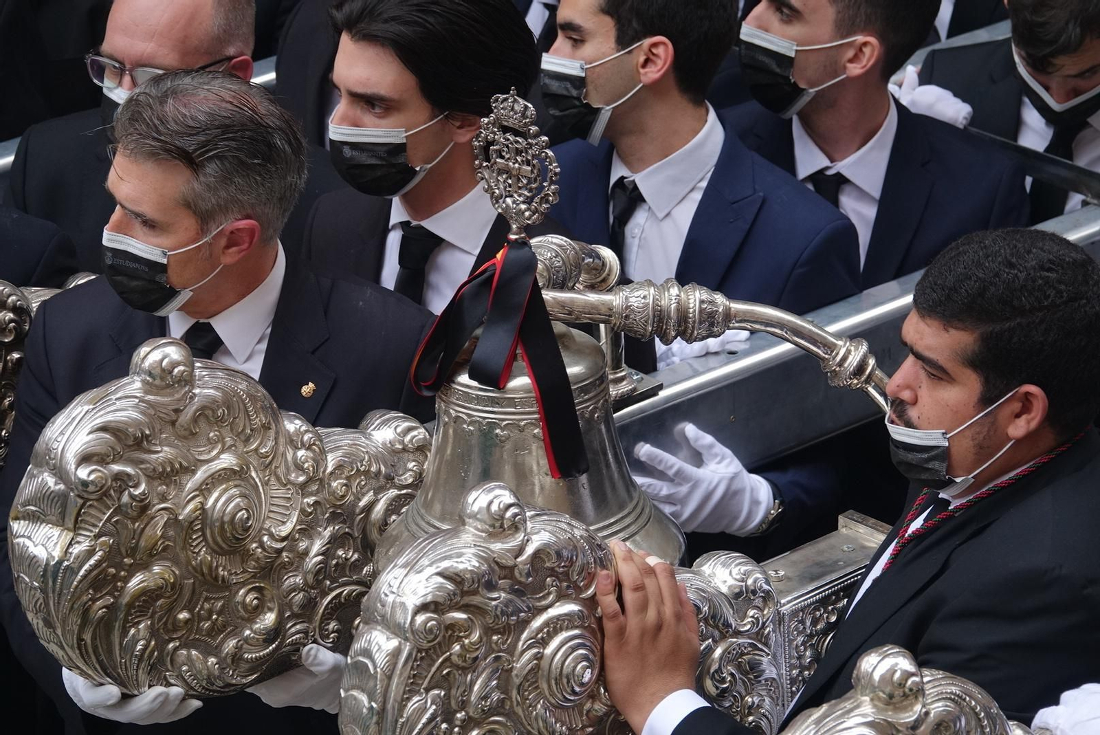 Las fotos de Estudiantes, en el Lunes Santo de Málaga