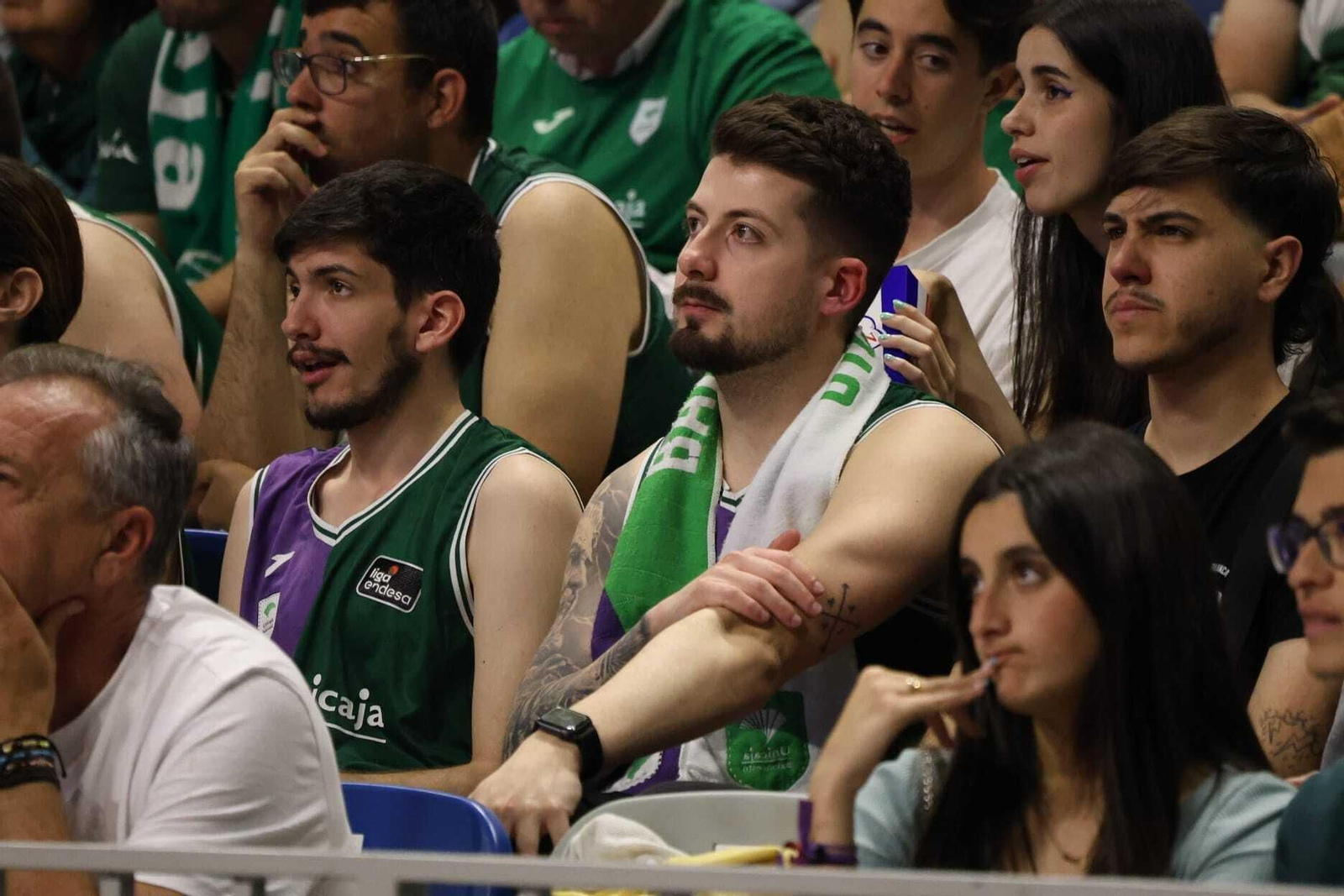 Búscate en las gradas del Carpena en el Unicaja-UCAM Murcia de la BCL