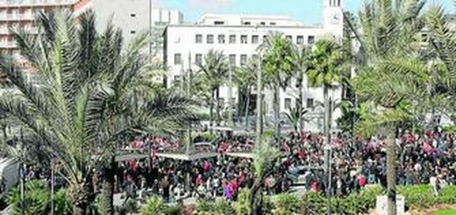 Almería despierta a golpe de siete manifestaciones de los sindicatos