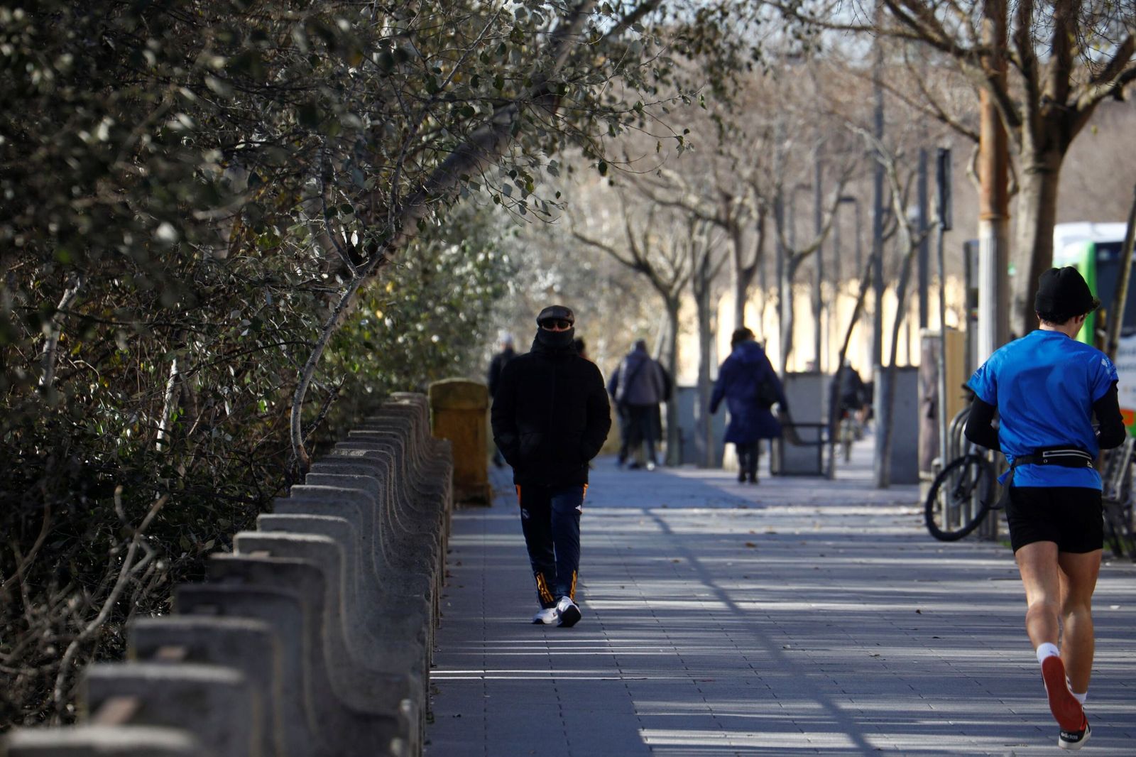El frío polar llega a Córdoba, en imágenes
