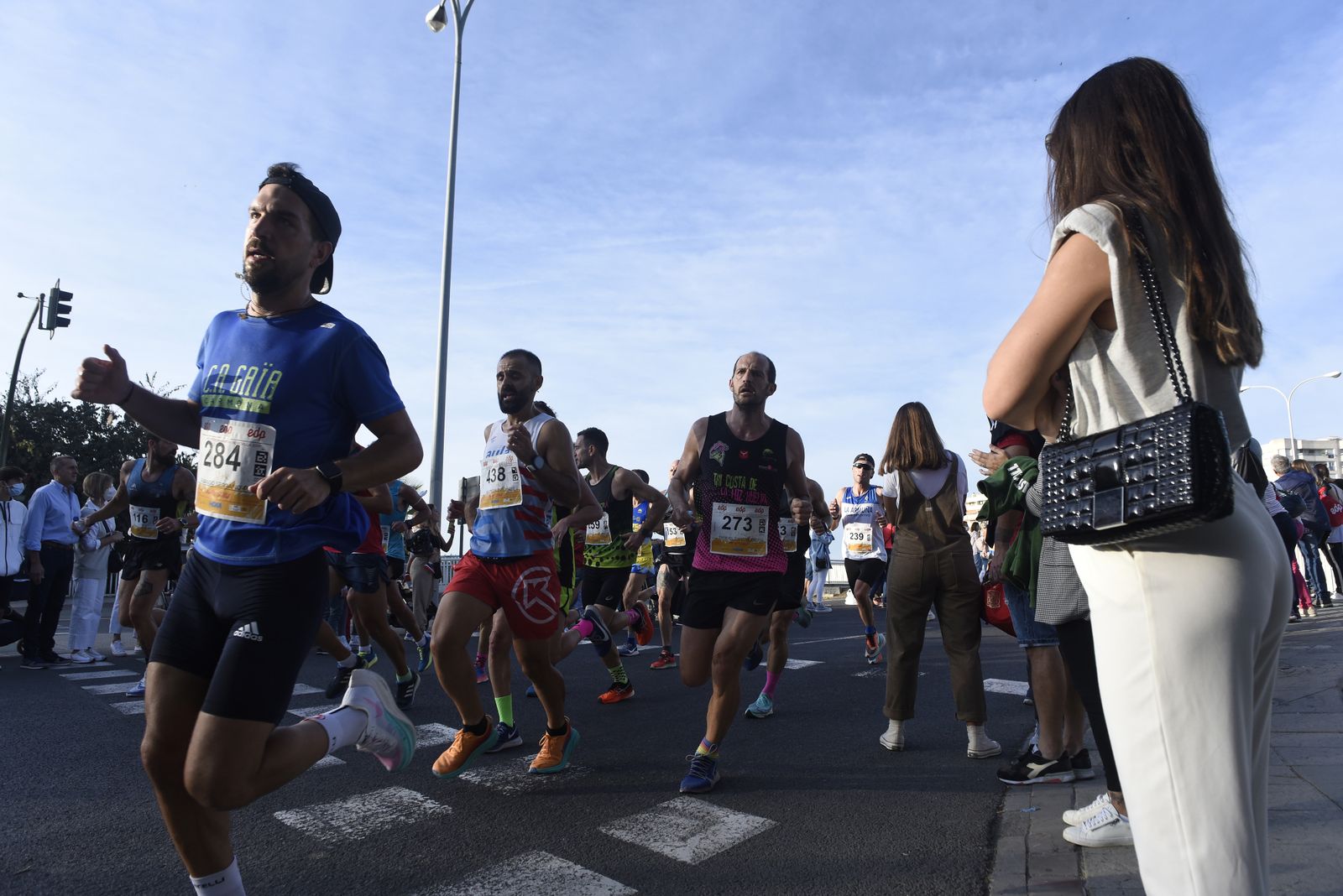 El Medio Maratón de Sevilla 2021, en imágenes