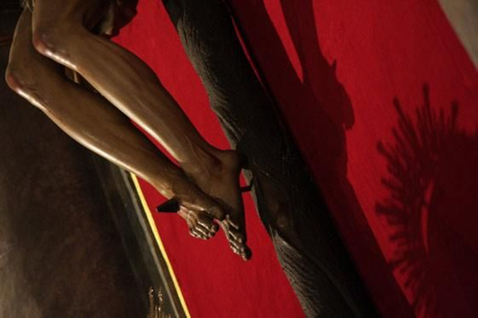 Detalle del Cristo de la Providencia.

Foto: Belén Vargas